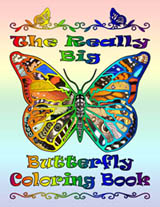 The Really Big Butterfly Coloring Book