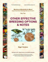 OTHER EFFECTIVE BREEDING OPTIONS & NOTES