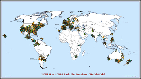 Membership distribution map